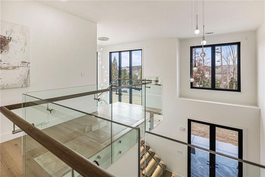 Furnished interior view inside a new home in , Suwanee (Image 40).