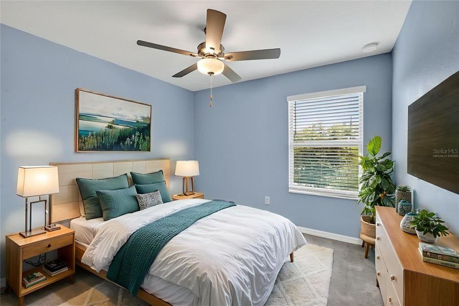 Furnished interior view inside a new home in , Land O' Lakes (Image 10).