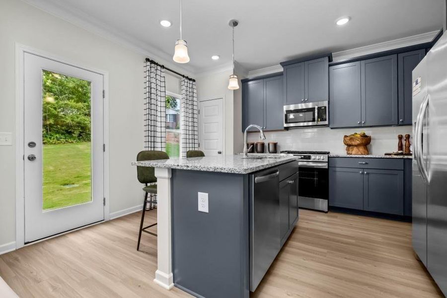 Furnished interior view inside a new home in Kingston Park, Kingston (Image 33).