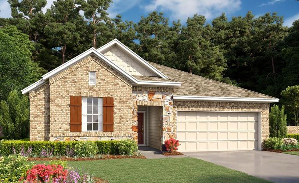 Welcome home to 32030 Medallion Oaks Trail located in the community of Dellrose and zoned to Waller ISD.