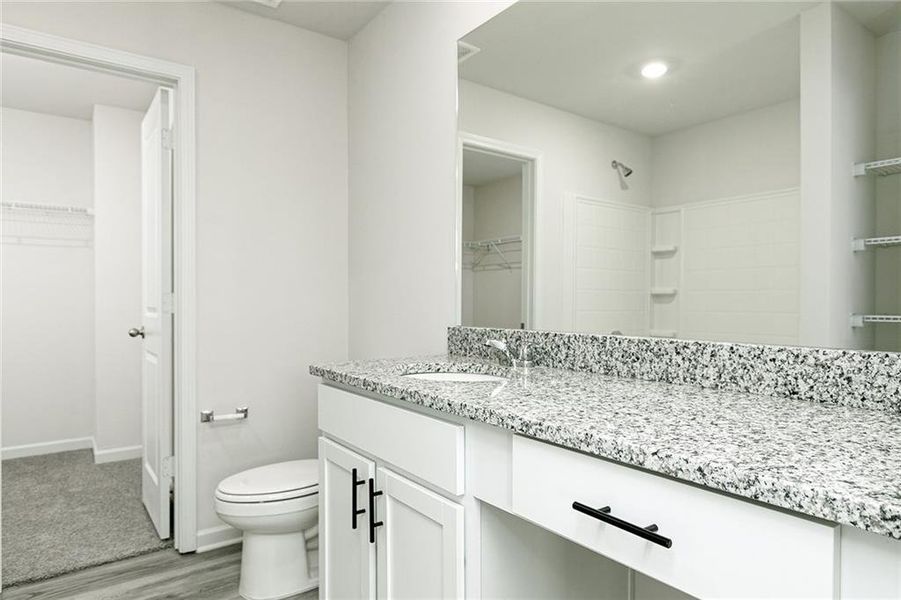 Furnished interior view inside a new home in Conners Landing at Mirror Lake, Villa Rica (Image 14).