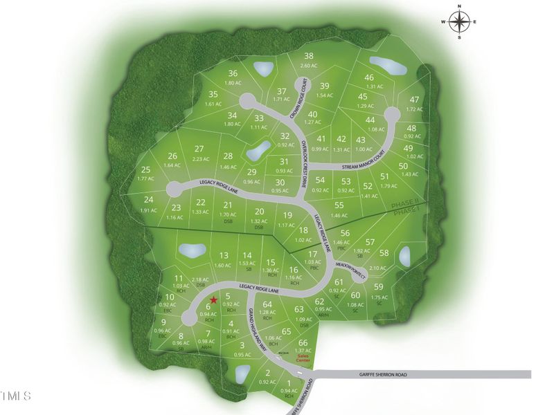 Lot 6 GHE Site Map