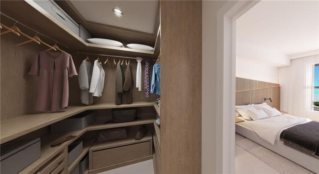 Primary Walk-in Closet