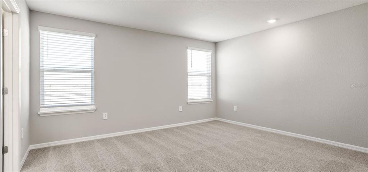 Spacious, unfurnished interior of a new home in VillaMar, Winter Haven (Image 10). Spacious, unfurnished interior of a new home in VillaMar, Winter Haven (Image 10).