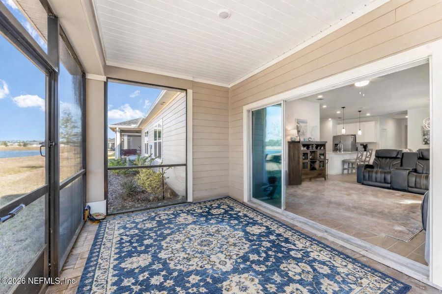 Exterior details and patio area of a home in Stillwater | Active Adult 55+, St. Johns (Image 4). Exterior details and patio area of a home in Stillwater | Active Adult 55+, St. Johns (Image 4).