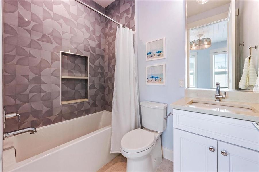 Furnished interior view inside a new home in , Anna Maria (Image 16).