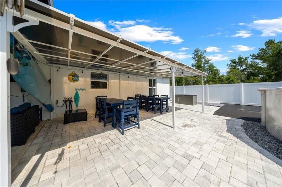 Exterior details and patio area of a home in , Ocala (Image 31).