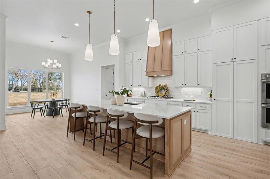 Furnished interior view inside a new home in , Temple (Image 32).