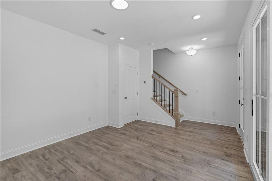 Spacious, unfurnished interior of a new home in Ecco Park, Alpharetta (Image 29).