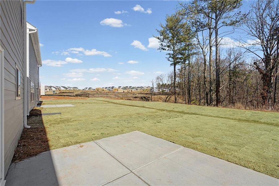Exterior details and patio area of a home in Twin Lakes, Hoschton (Image 25). Exterior details and patio area of a home in Twin Lakes, Hoschton (Image 25).