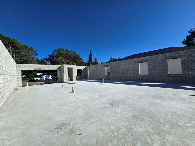 In-progress construction of a new home in , Clearwater, FL (Image 18). In-progress construction of a new home in , Clearwater, FL (Image 18).