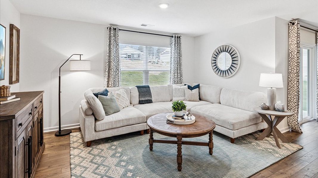 Furnished interior view inside a new home in Isabel Estates, Knoxville (Image 10). Furnished interior view inside a new home in Isabel Estates, Knoxville (Image 10).