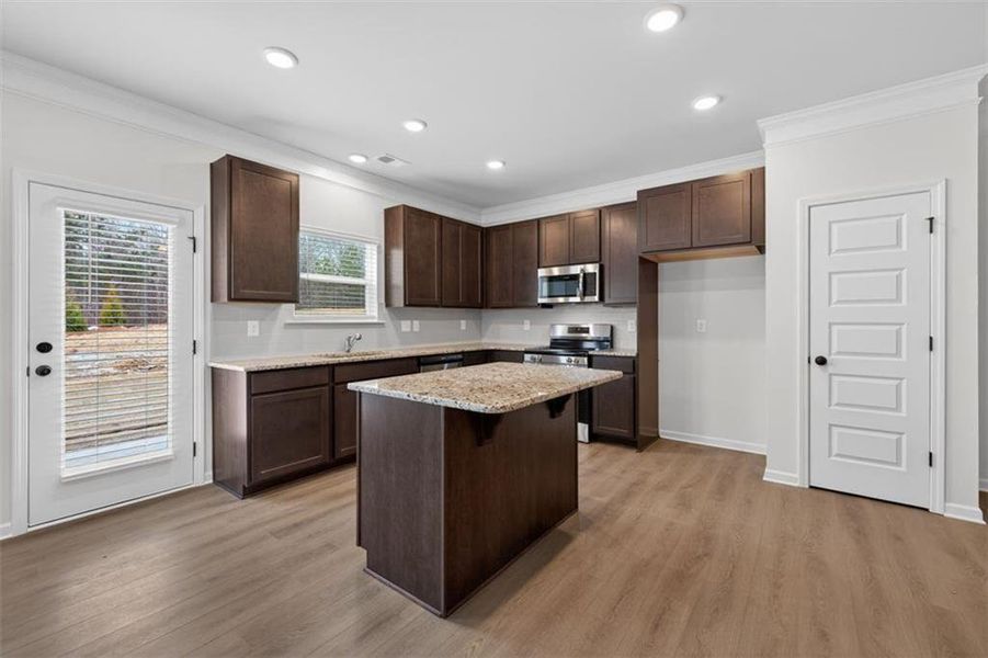 Furnished interior view inside a new home in Fuller Station, Loganville (Image 6).