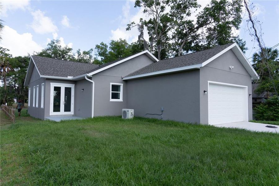 Exterior details and patio area of a home in , Sanford (Image 3). Exterior details and patio area of a home in , Sanford (Image 3).