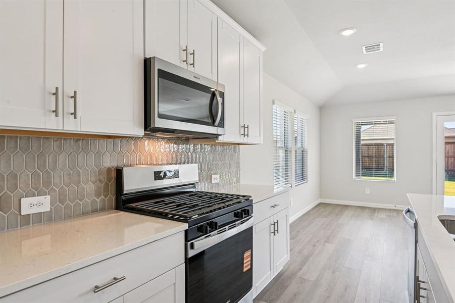 Furnished interior view inside a new home in Lakehaven - Signature Series, Farmersville (Image 10). Furnished interior view inside a new home in Lakehaven - Signature Series, Farmersville (Image 10).
