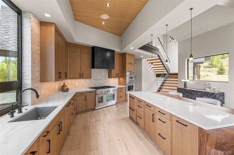 Furnished interior view inside a new home in , Breckenridge (Image 20).