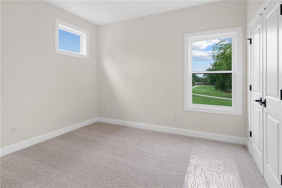 Spacious, unfurnished interior of a new home in Promenade at Sawnee Village, Cumming (Image 39).