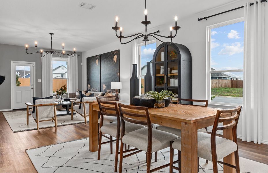 Representative furnished interior of a home built from the Hewitt by Centex in Corley Farms, Boerne (Image 8).