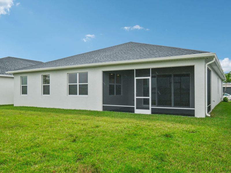 Exterior of the Coral floorplan at 6398 NW Sweetwood Dr