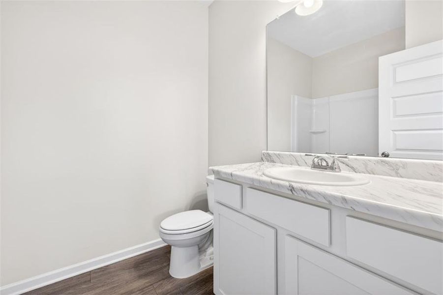 Furnished interior view inside a new home in Fuller Station, Loganville (Image 11). Furnished interior view inside a new home in Fuller Station, Loganville (Image 11).
