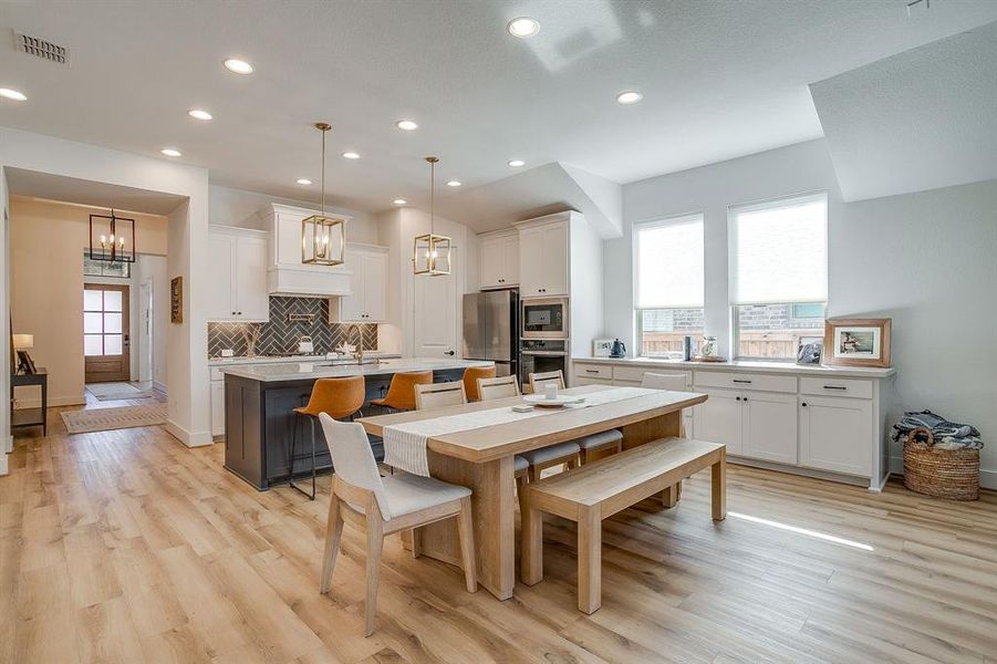 Furnished interior view inside a new home in Walsh 70', Fort Worth (Image 32).