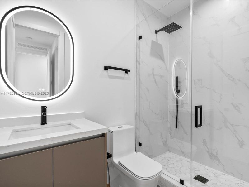 Furnished interior view inside a new home in , Miami (Image 10). Furnished interior view inside a new home in , Miami (Image 10).