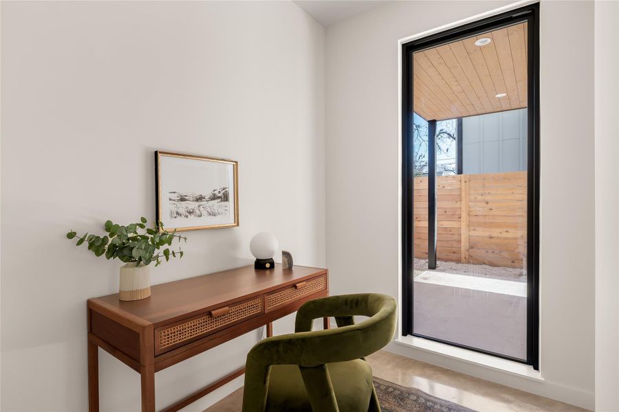Furnished interior view inside a new home in , Austin (Image 14).
