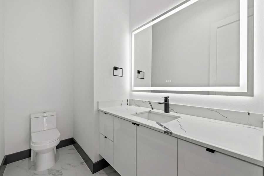 Furnished interior view inside a new home in , Houston (Image 13).