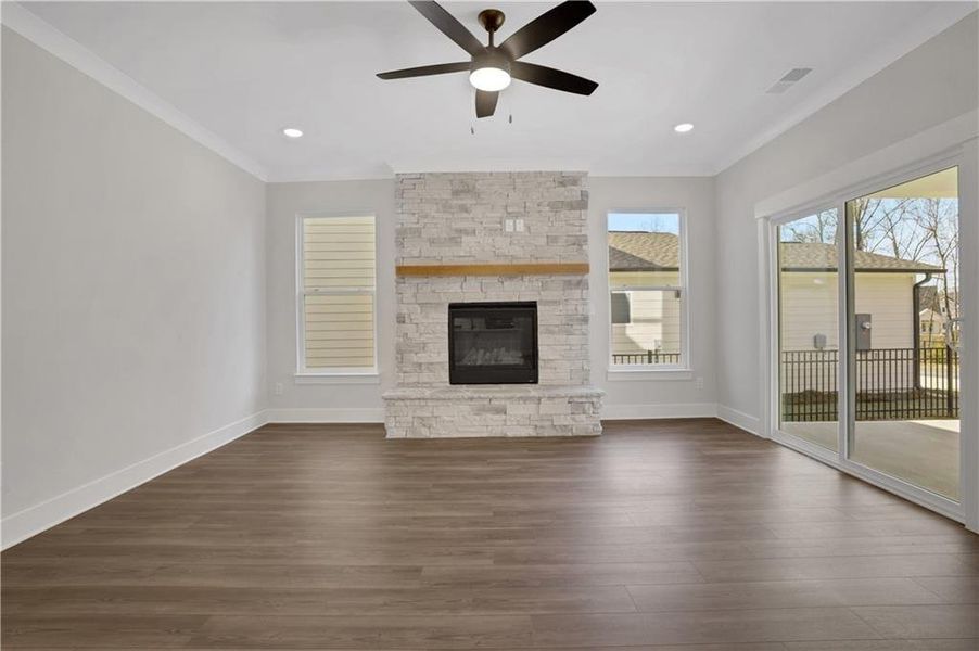 Spacious, unfurnished interior of a new home in Marble Tree, Ball Ground (Image 25).