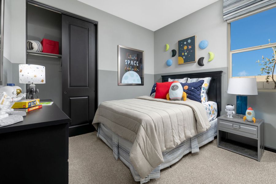 Representative furnished interior of a home built from the Cedar by Mattamy Homes in Blackhawk, Tucson (Image 13).