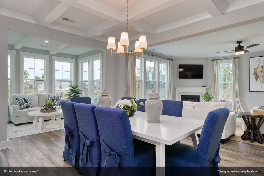 Furnished interior view inside a new home in Arcadia, Myrtle Beach (Image 14).