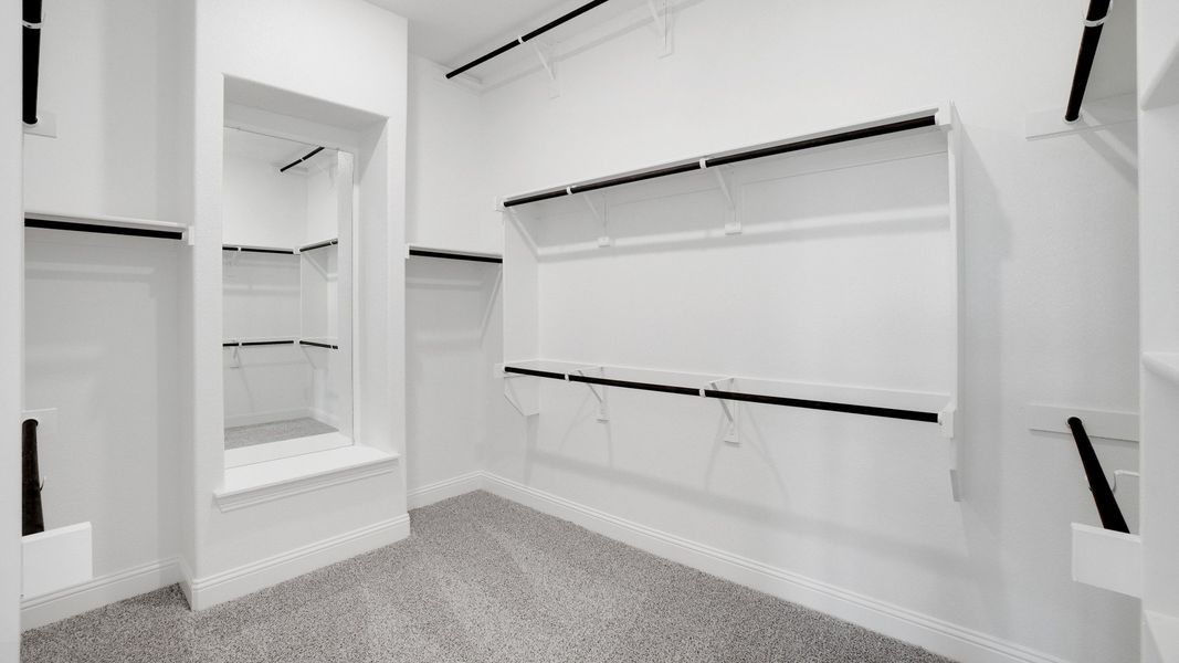 Representative furnished interior of a home built from the Dartmouth by DRB Homes in Brookewater, Rosenberg (Image 14).