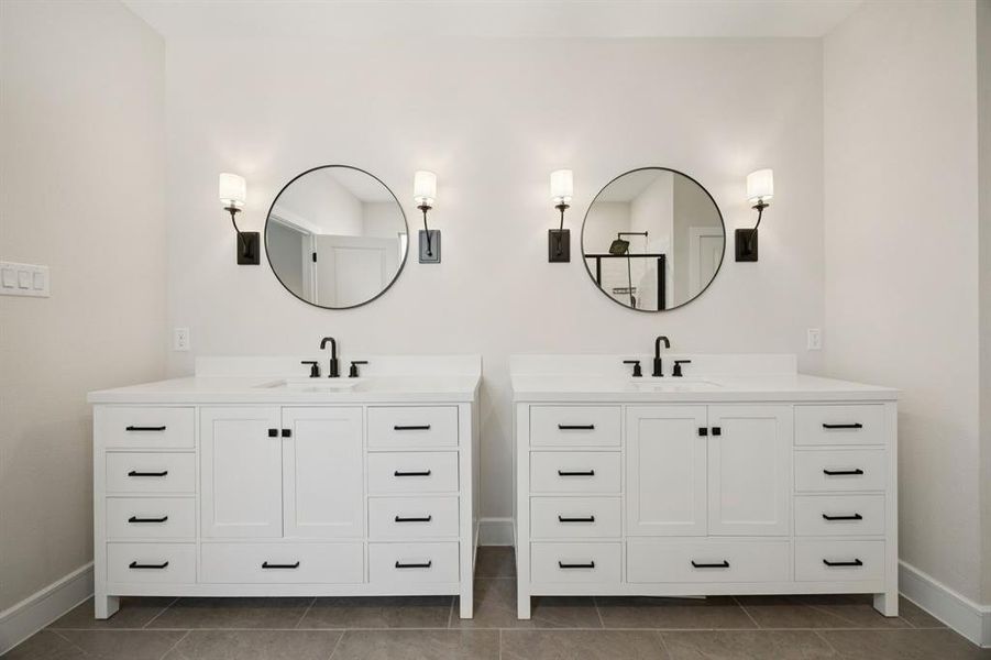 Dual Vanities Dual Vanities