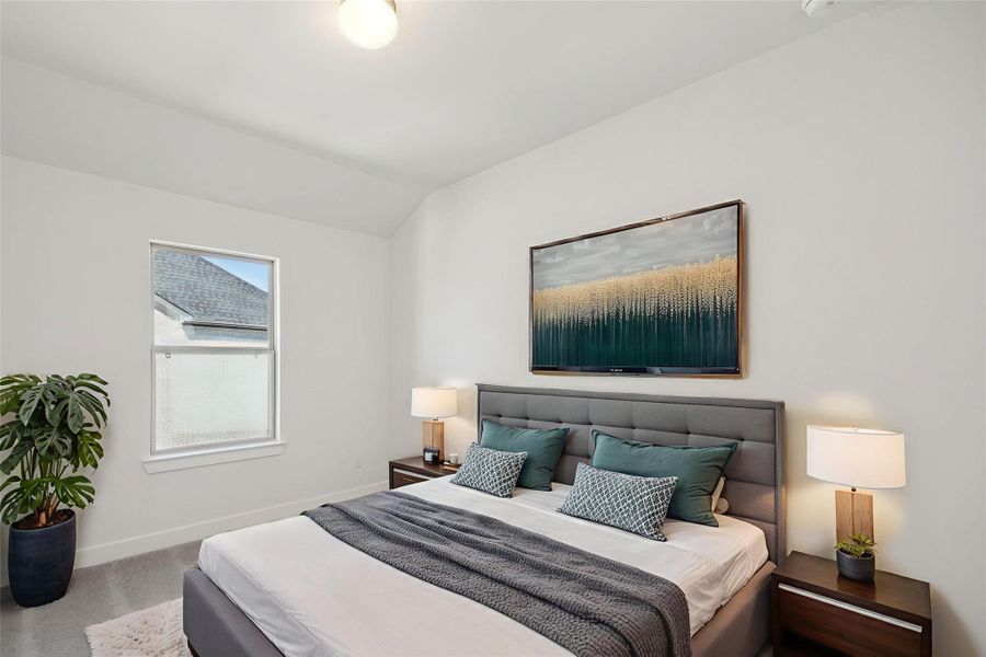 Fourth bedroom virtually staged so you can imagine the possibilities.