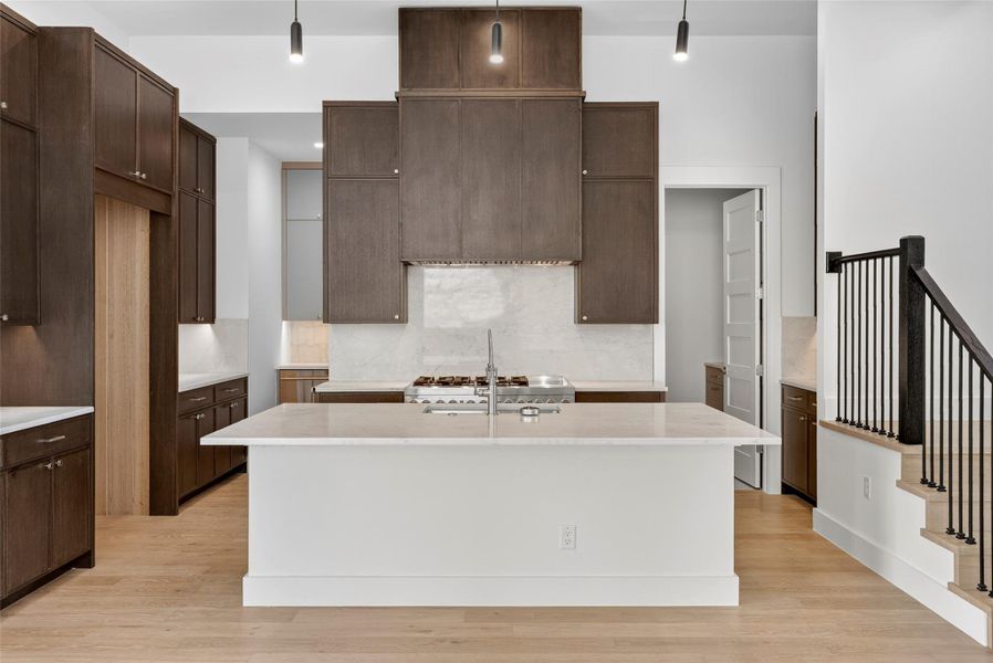 Furnished interior view inside a new home in Milky Way at River Place, Austin (Image 9).