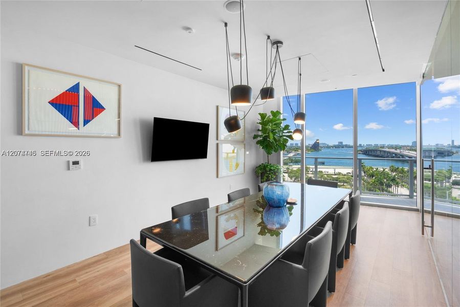 Furnished interior view inside a new home in , Miami (Image 6). Furnished interior view inside a new home in , Miami (Image 6).