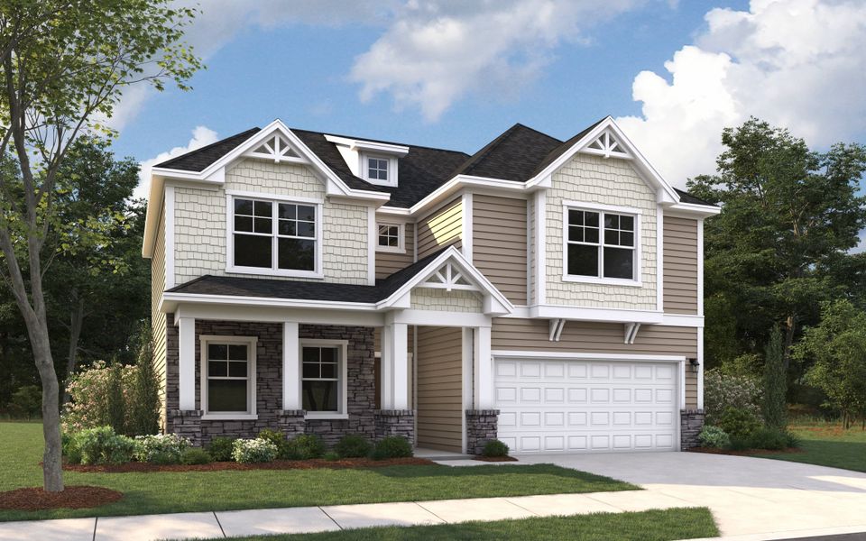Hamilton New Home in Knightdale, NC.  - Slide 3