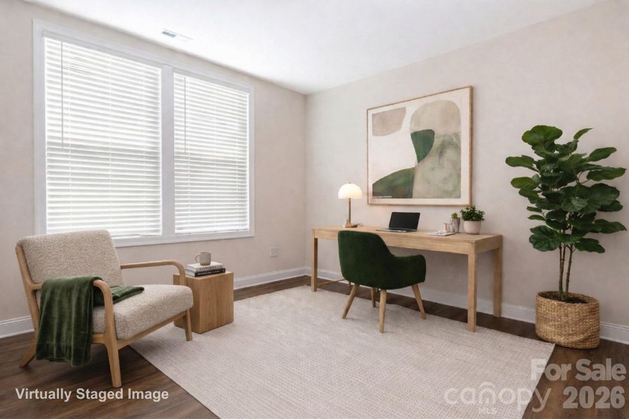 Furnished interior view inside a new home in , Charlotte (Image 5). Furnished interior view inside a new home in , Charlotte (Image 5).