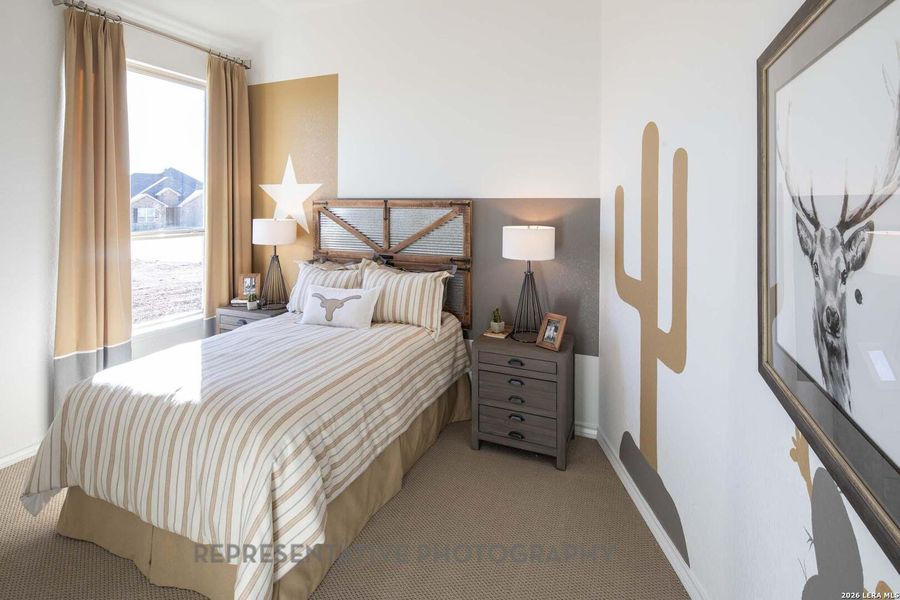 Furnished interior view inside a new home in Davis Ranch, San Antonio (Image 7).