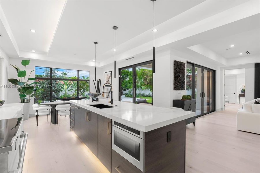 Furnished interior view inside a new home in , Delray Beach (Image 4).