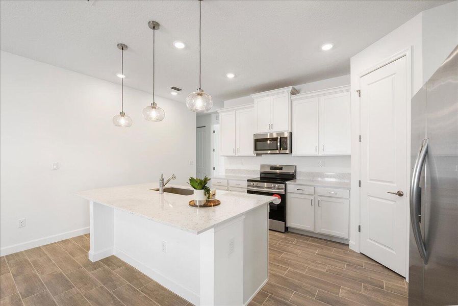 Furnished interior view inside a new home in , Fort Pierce (Image 6). Furnished interior view inside a new home in , Fort Pierce (Image 6).
