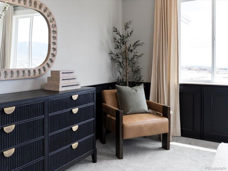 Furnished interior view inside a new home in Jackson Creek, Monument (Image 9).