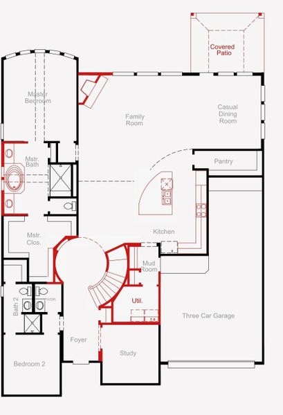 2D floor plan layout of this home in Colton, Todd Mission, TX (Image 3). 2D floor plan layout of this home in Colton, Todd Mission, TX (Image 3).
