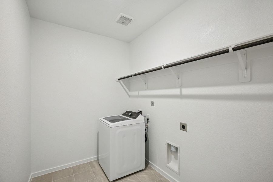 Photo is not of the actual home, but is an inspirational photo of builder’s model home and may depict options, furnishings, and/or decorator features that are not included