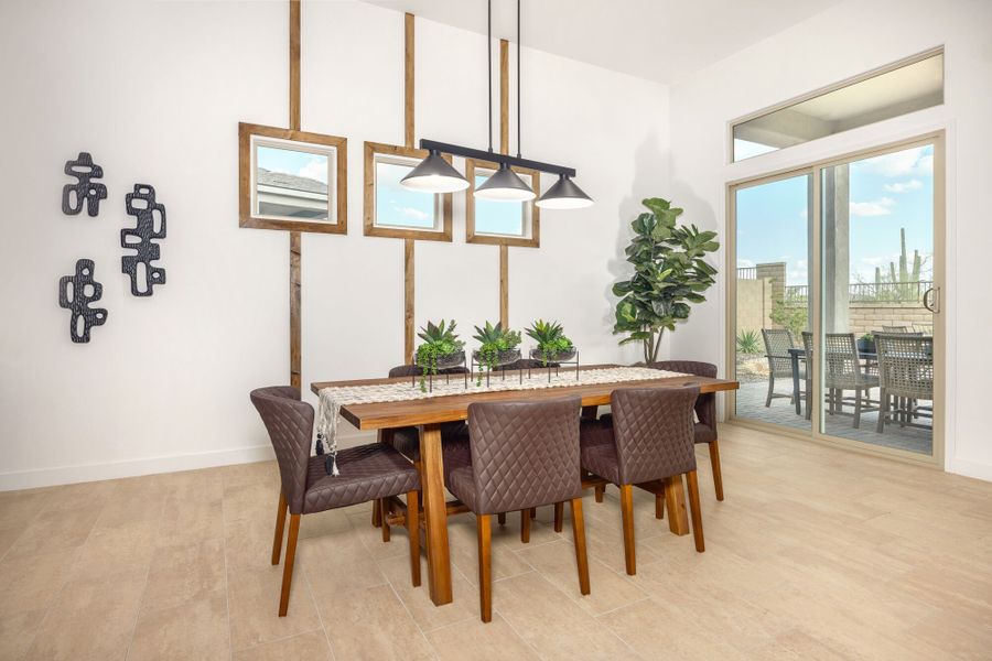 Oxford Model Home - Dining Area