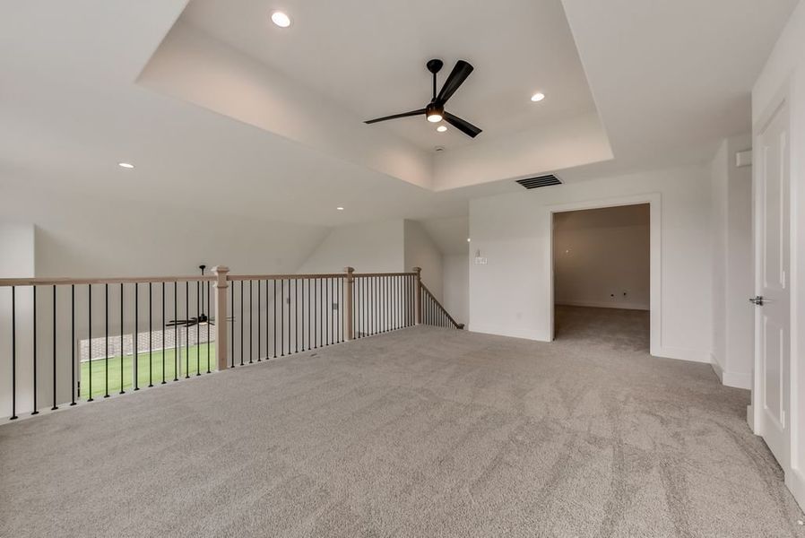 Representative unfurnished interior of a home built from the Heath - 4452SPR by Shaddock Homes in Grand Oaks at Green Meadows - 50', Celina (Image 22). Representative unfurnished interior of a home built from the Heath - 4452SPR by Shaddock Homes in Grand Oaks at Green Meadows - 50', Celina (Image 22).