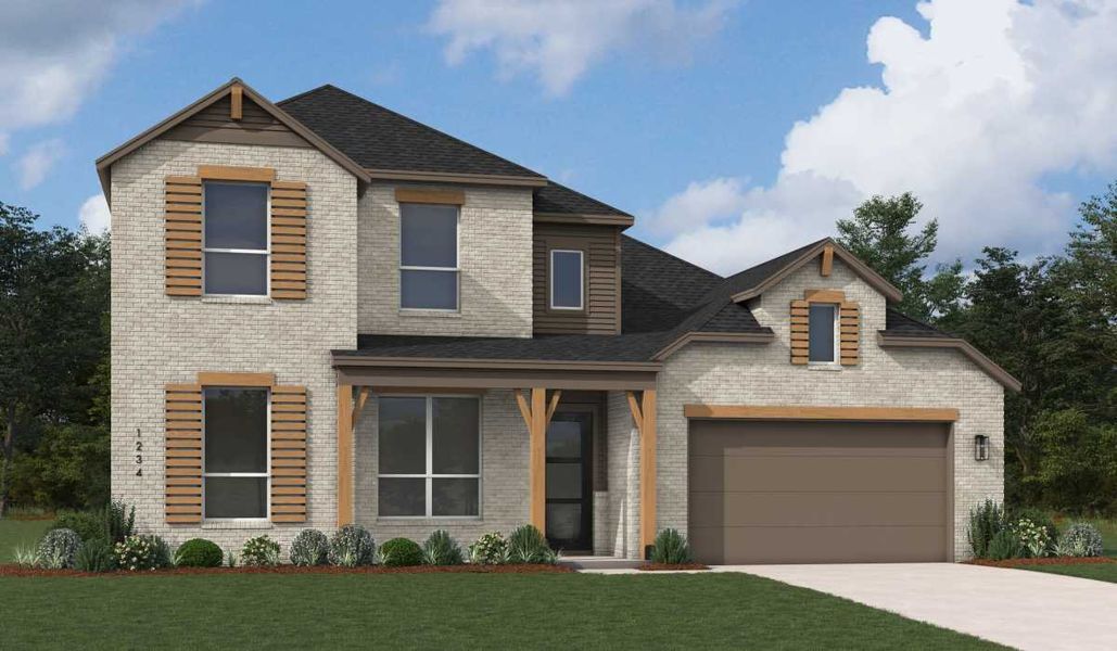 Image 69 representing the Foxleigh Plan by Highland Homes in Lariat: 70ft. lots, Liberty Hill, TX. Image 69 representing the Foxleigh Plan by Highland Homes in Lariat: 70ft. lots, Liberty Hill, TX.