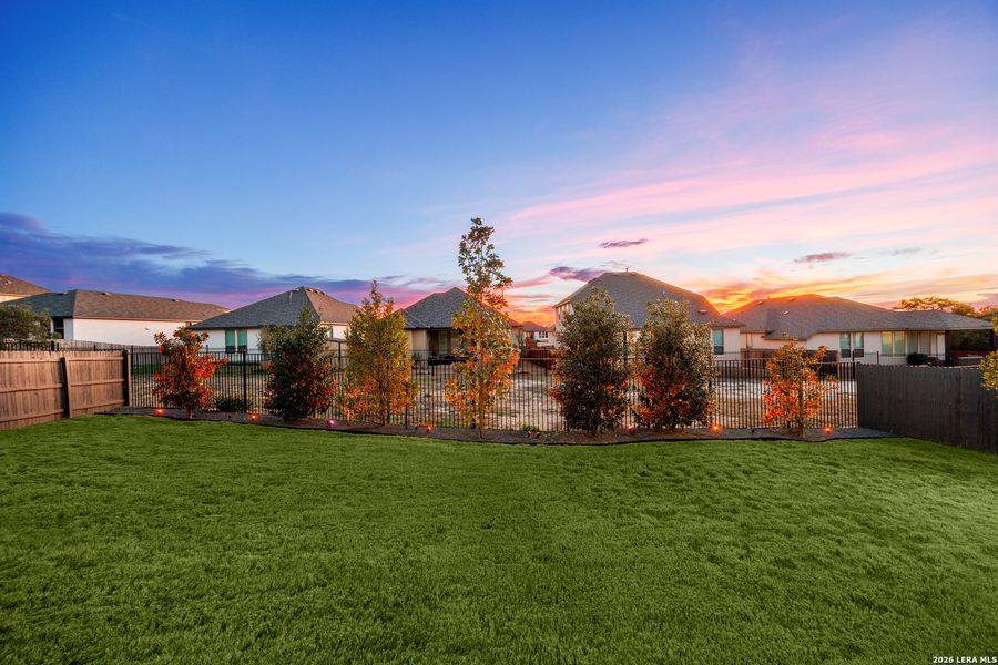 Exterior details and patio area of a home in Ventana, Bulverde (Image 4).