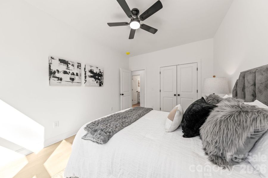 Furnished interior view inside a new home in , Charlotte (Image 34). Furnished interior view inside a new home in , Charlotte (Image 34).