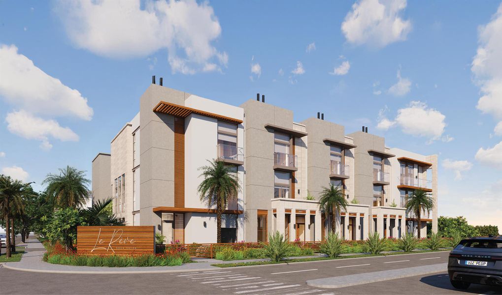 Front exterior of a new home in , Boca Raton, FL, highlighting curb appeal (Image 1).